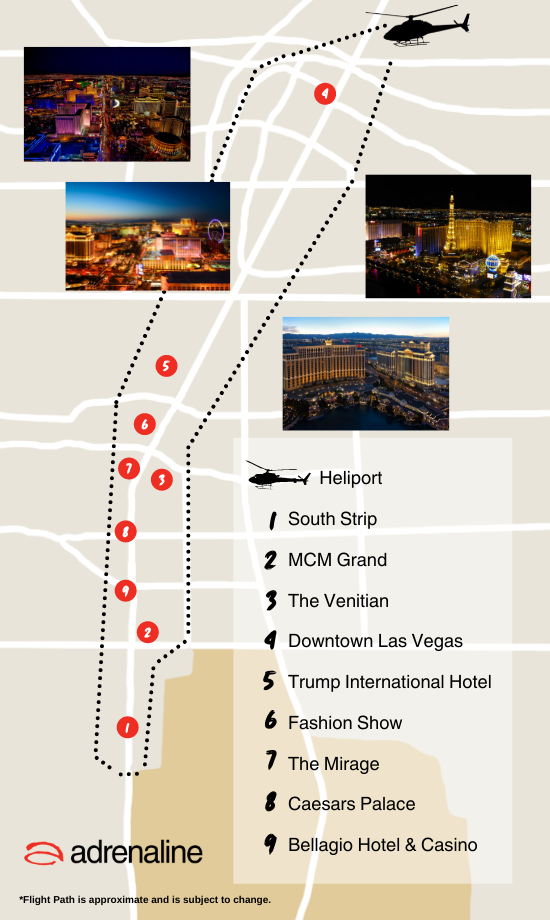 Private Helicopter Tour Las Vegas Strip