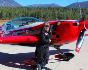 Aerobatic Flight Lesson Lake Tahoe, Extra 330 - 25 Minutes