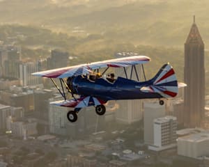 Private Biplane Ride for up to 2 Passengers Atlanta Tour - 25 Mins