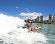 Oahu Semi-Private Bodyboarding Lessons, Queen's Surf Beach - 2 Hours