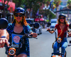 Guided Electric Scooter Tour San Diego, Downtown and Oldtown Tour - 2 Hours