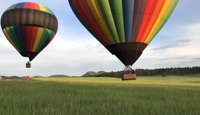 Hot Air Balloon Ride Black Hills South Dakota - 1 Hour Flight