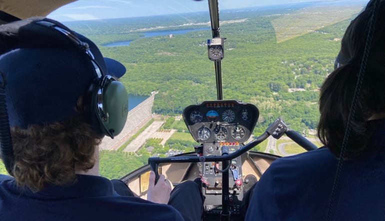 Helicopter Flight Lesson Westchester, NYC - 30 Minutes