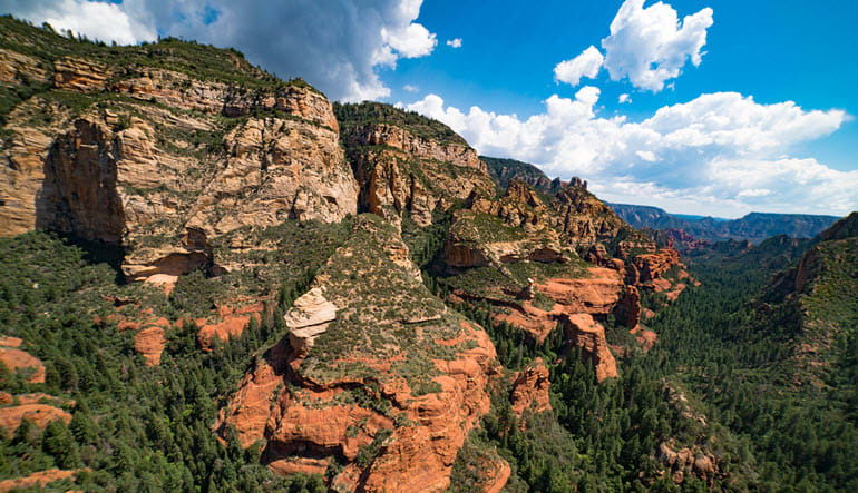 Helicopter Tour Sedona Landscape