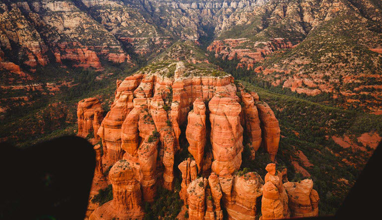 Helicopter Tour Sedona Dust Devil