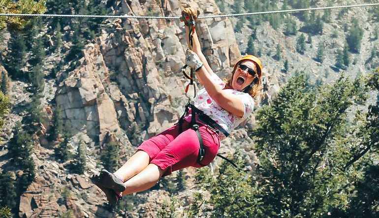 Whitewater Rafting Numbers and Zip Line Trip, Granite - Full Day