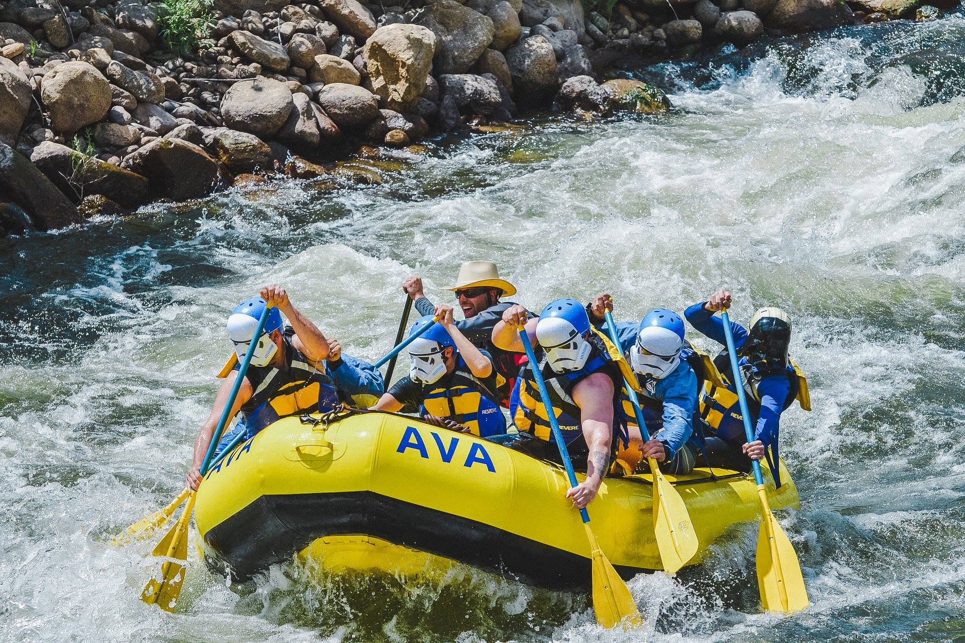 Whitewater Rafting Browns Canyon at Granite Outpost - Half Day