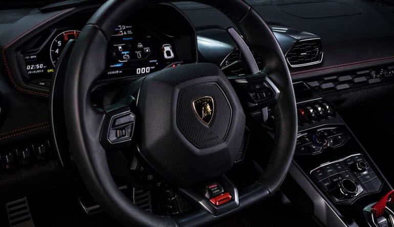 Lamborghini Huracan Drive Interior