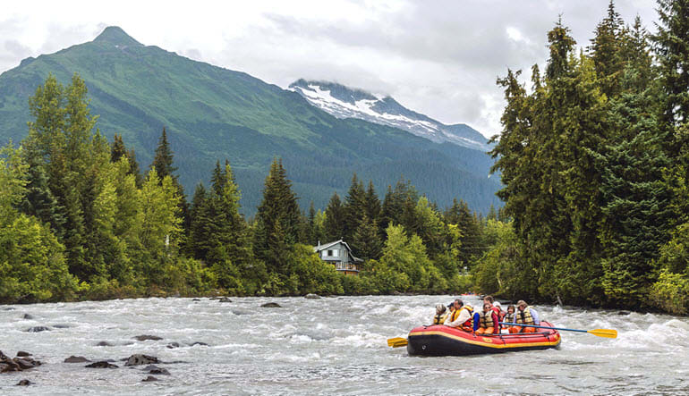 Juneau Rafting Tour Mendenhall Glacier