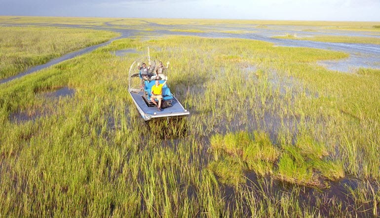 Private Everglades Airboat Tour Hello