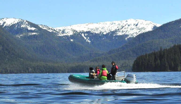 Zodiac Boat Scenic Tour Ketchikan Boat