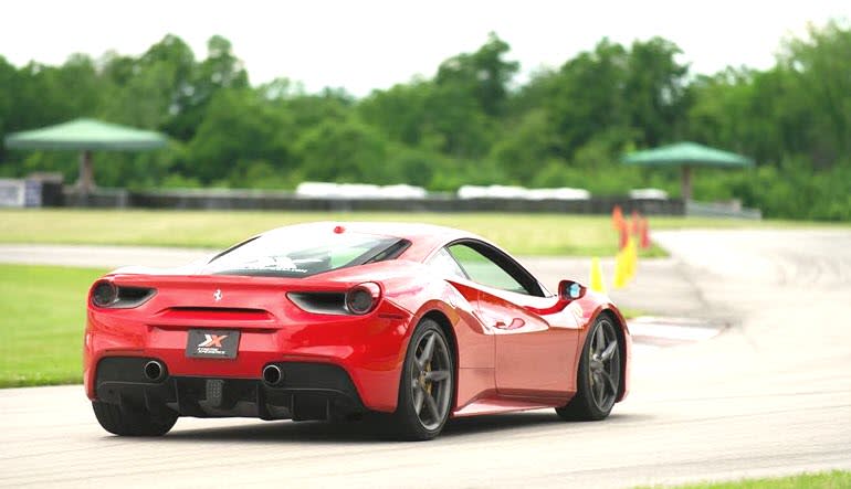 Ferrari 488 GTB 3 Lap Drive Back