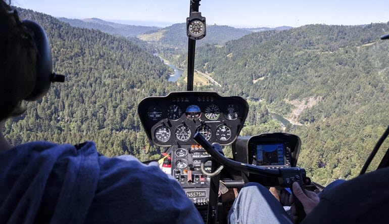 Helicopter Ride Sonoma County Russian River