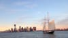 Sailing, Manhattan Twilight Tall Ship Discovery Cruise Dusk