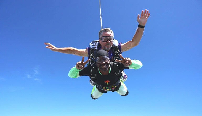 Skydive San Marcos Peace skydiving near me