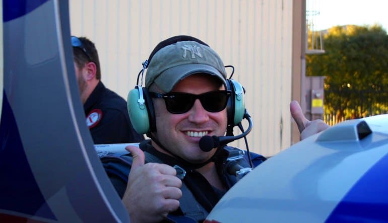 Aerobatic Flight Lesson Las Vegas Behind The Controls stunt plane