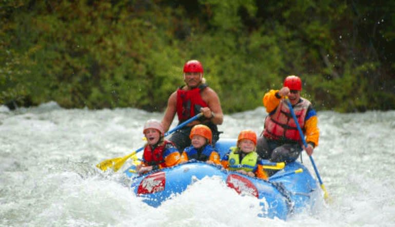 Whitewater Rafting Seattle Tieton River Little Ones