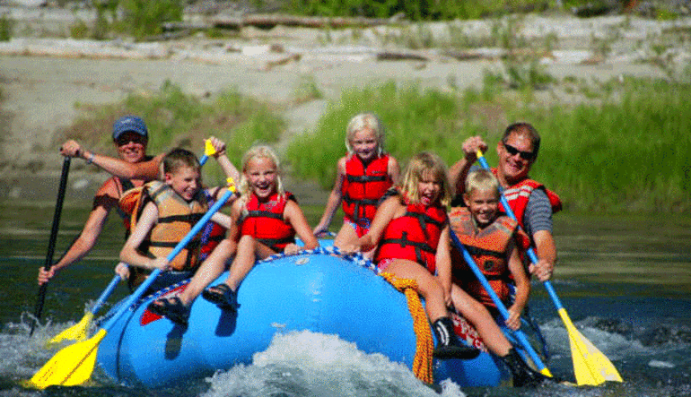 Whitewater Rafting Seattle Skykomish River Little Ones