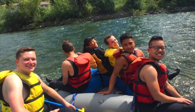 Whitewater Rafting Seattle Skykomish River Group