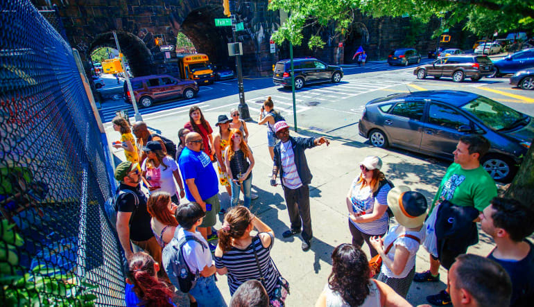 New York City Walking Tour, Harlem and Hip Hop History Stop