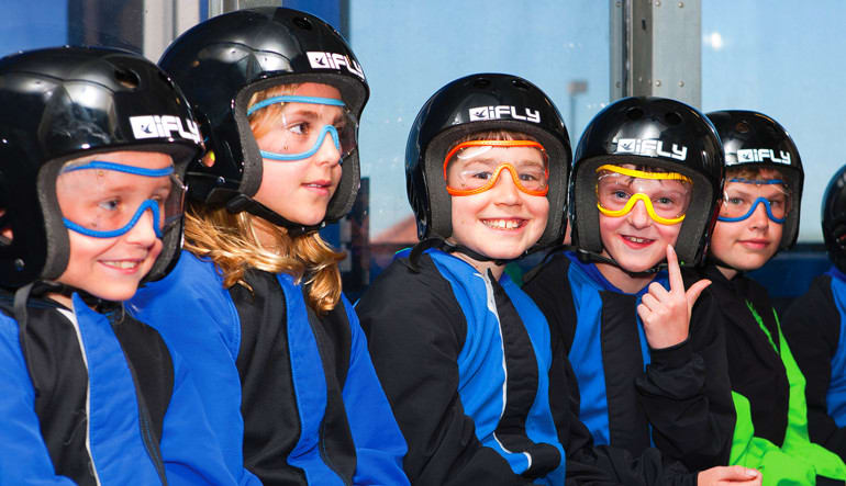 Indoor Skydiving Chicago Kids Party