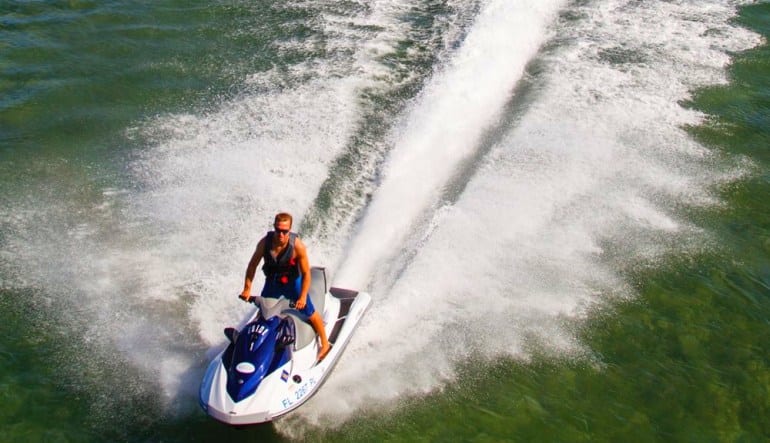 Jet Ski Tour and Parasailing COMBO Fun