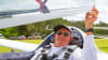 Glider Scenic Flight, Orlando Man