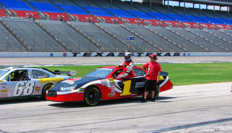 NASCAR Ride Texas Motor Speedway Start Line