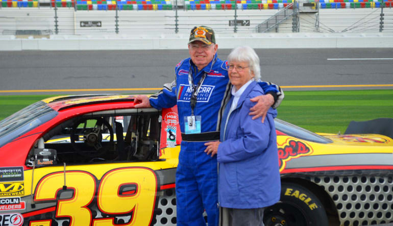 NASCAR Ride Texas Motor Speedway Couple