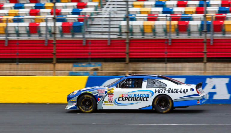 NASCAR Ride, 3 Laps Action Shot