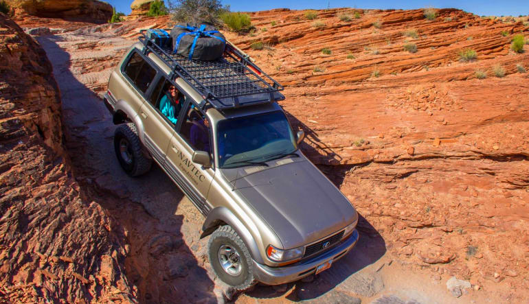 Arches National Park 4x4 Tour Steep