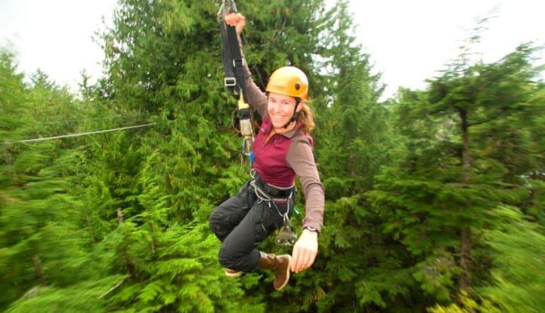 Ketchikan Zipline Adventures, Tongass National Forest Lady