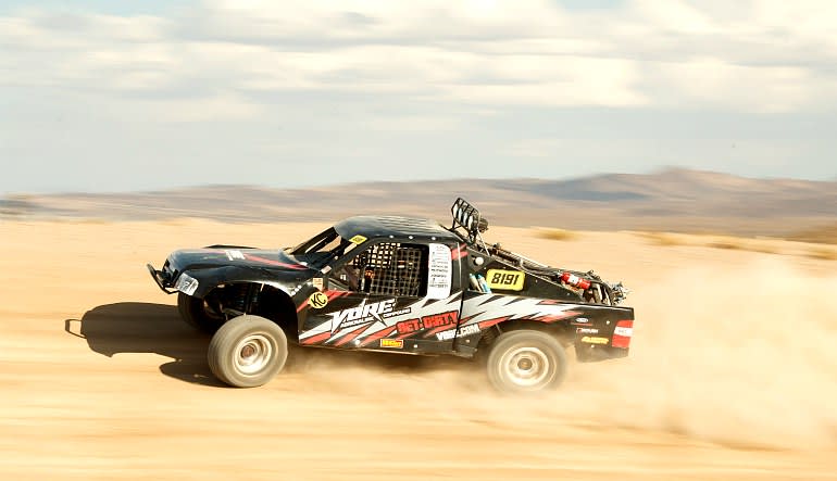 Las Vegas Off Road baja race truck off roading