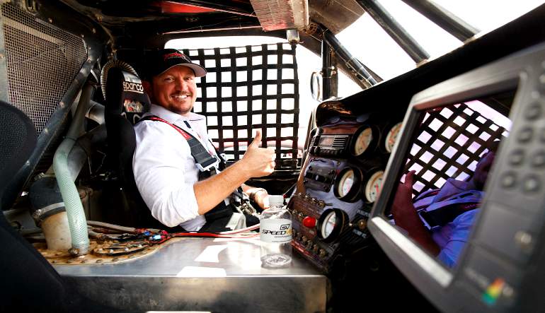 Las Vegas Off Road baja race truck off roading