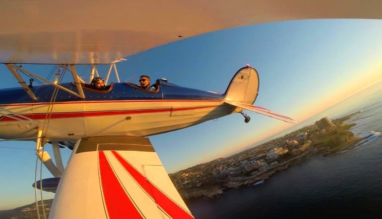 Aerobatic Biplane Flight San Diego - 45 Minutes In Flight