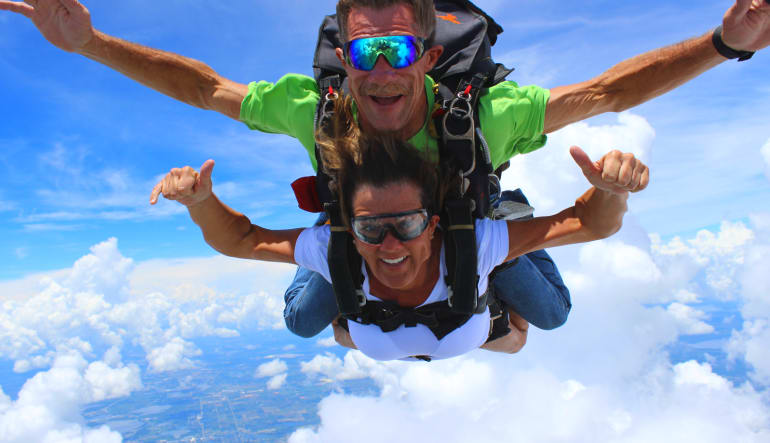 Sky Diving Orlando Tampa Bay Florida Skydive skydiving tandem jump parachute sky dive parachuting