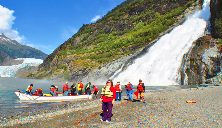 Canoe Adventure Mendenhall Glacier, Juneau - 1.5 hours Shore