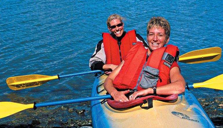 Kayaking Mendenhall Glacier View Tour, Juneau - 3.5 hours Couple