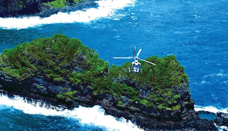 Helicopter Tour Maui, Hana Rainforest Flight - 70 Minutes Jurassic landing ride