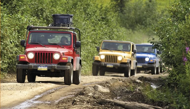 Ketchikan Backcountry Jeep & Canoe Safari - 4 Hours Fleet