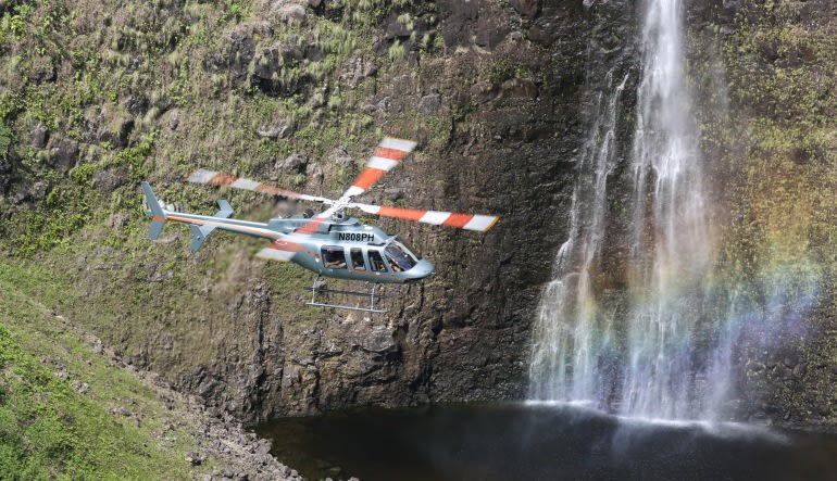 Helicopter Tour Big Island, Circle Island Experience - 2.5 Hours Waterfall