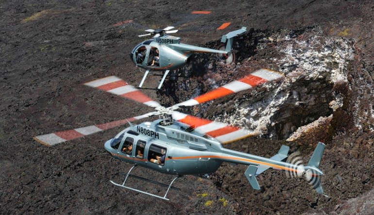 Helicopter Tour Big Island, Lava and Rainforests Adventure - 45 Minutes Bell