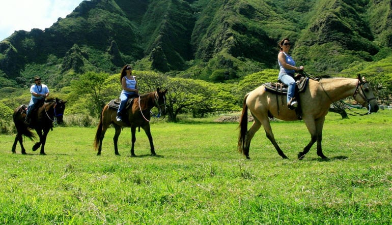 Horseback Riding Oahu Kualoa Ranch