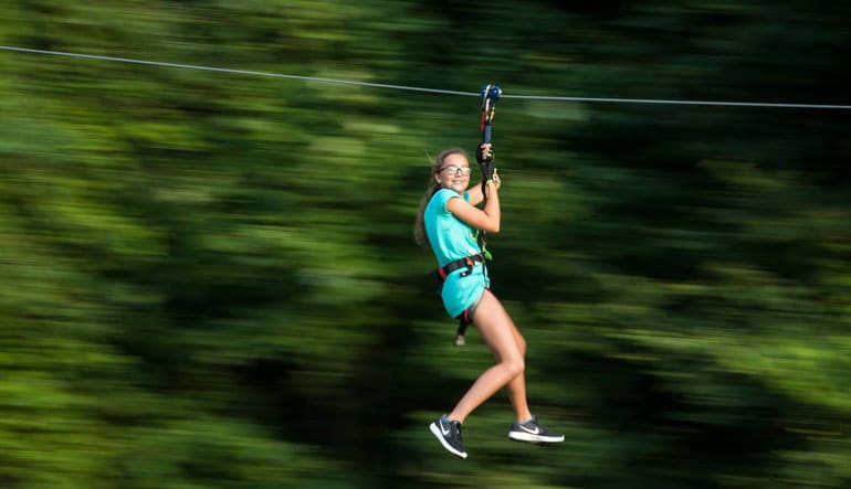 Zipline Treetop Adventure Omaha, Ashland - 3 Hours