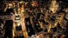 Helicopter ride NYC night photo flight city lights skyline nighttime Heli tour New York City