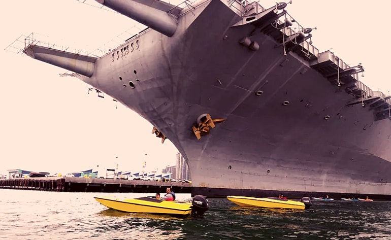 Speed Boat Tour San Diego, Double Passenger - 2 Hours