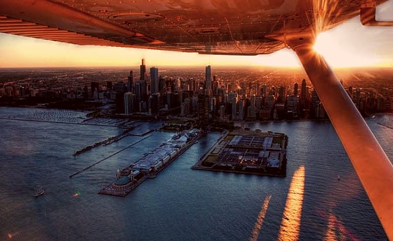 Downtown Adventure Flight Lesson - Chicago