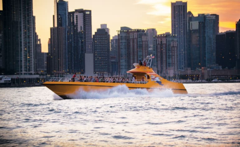 Navy Pier Speed Boat