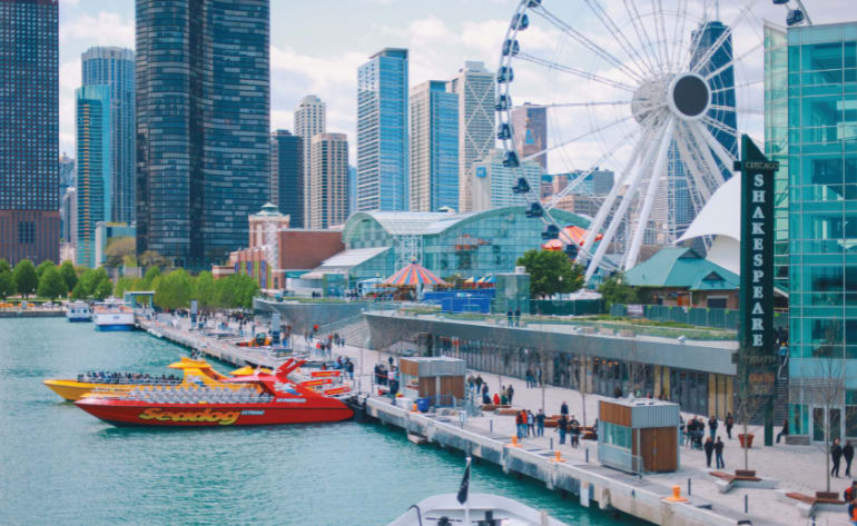 Lake Michigan Extreme Speedboat Ride