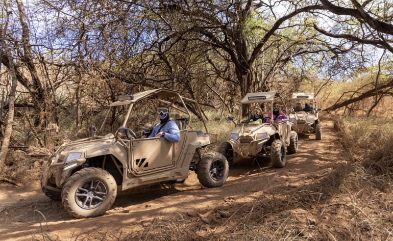 ATV Off Road and Zipline Adventure, Oahu - 3 Hours